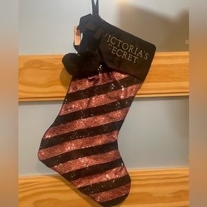 Two Victoria Secret Christmas Stockings